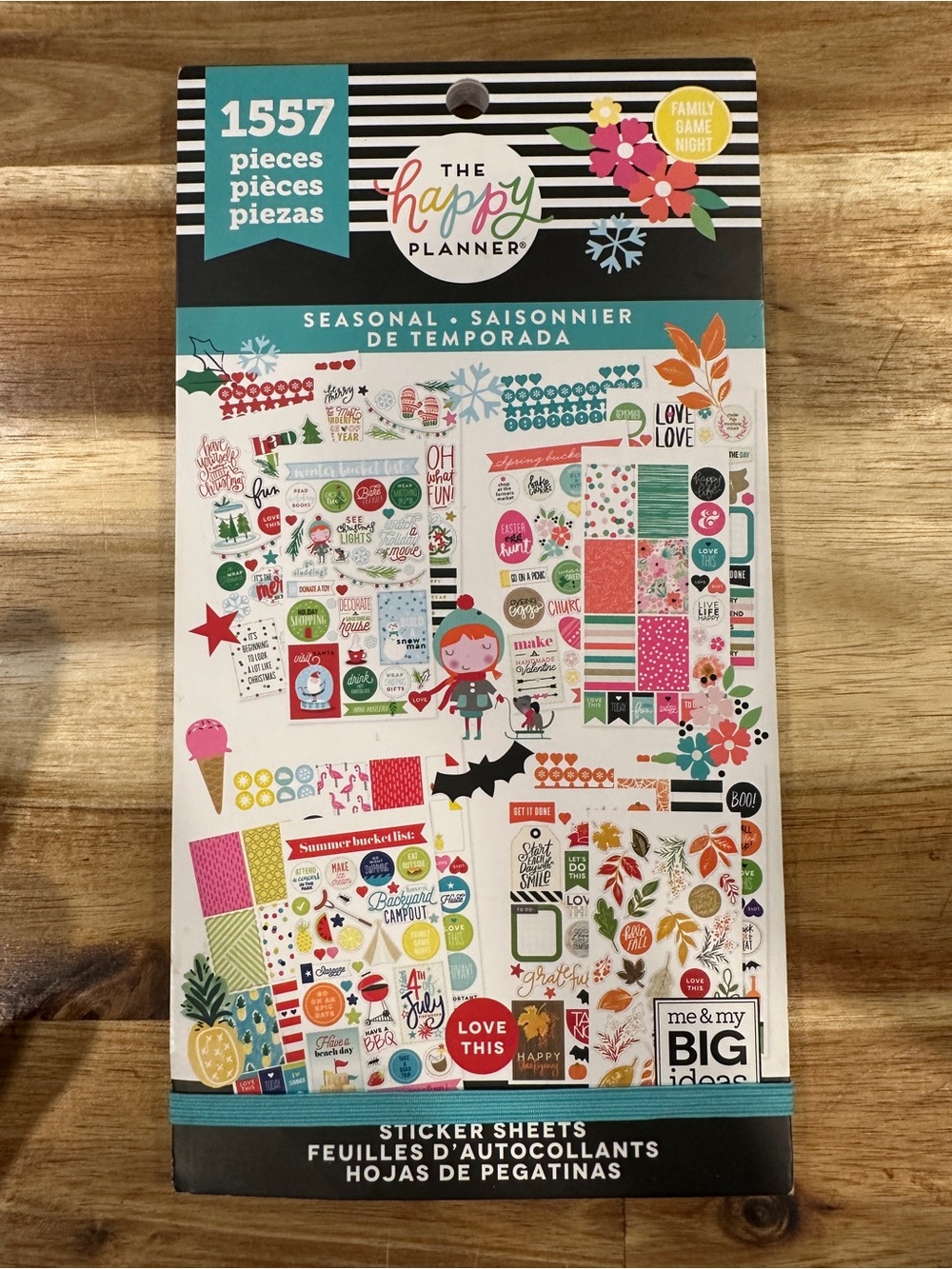 Seasonal happy planner stickers NEW